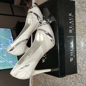 White House Black Market Isaac Heels